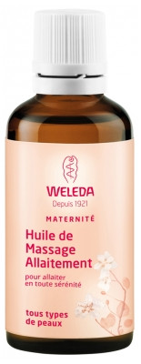 Weleda Huile de Massage Allaitement 50ml - Pharmacie Agnès Praden à Alès