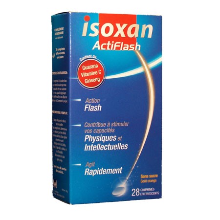 Isoxan actiflash 28 comprimés effervescents - Pharmacie Agnès Praden à Alès