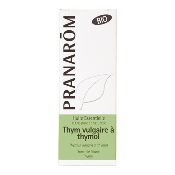 Pranarôm thym vulgaire à thymol huile essentielle 5ml - Pharmacie Agnès Praden à Alès