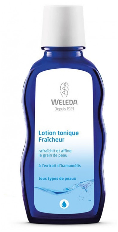 Weleda Lotion Tonique Fraicheur à l'Extrait d'Hamamelis 100 ml - Pharmacie Agnès Praden à Alès