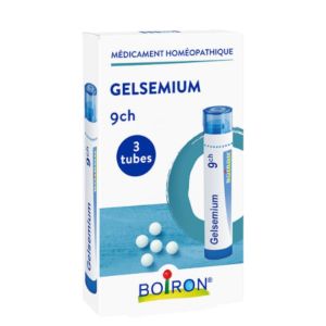 Boiron Gelsemium  9CH Homéopack 3 Tubes Granules - Pharmacie Agnès Praden à Alès