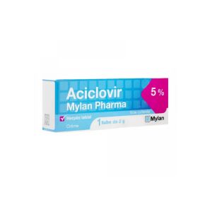Mylan Aciclovir 5% Crème Tube 2g - Pharmacie Agnès Praden à Alès