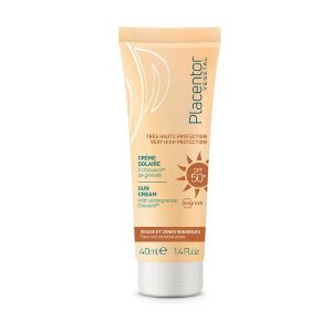 Placentor Végétal Crème Solaire SPF50+ Visage et Zones Sensibles 40ml - Pharmacie Agnès Praden à Alès