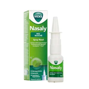 Vicks Nasaly Spray Nasal Nez Bouché 20ml - Pharmacie Agnès Praden à Alès