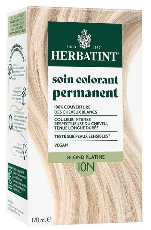 HERBATINT 10N BLOND PLATINE - Pharmacie Agnès Praden à Alès
