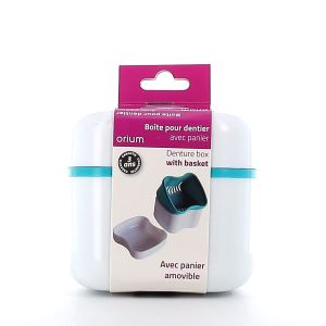 Orium Boite Pour Dentier Avec Panier - Pharmacie Agnès Praden à Alès