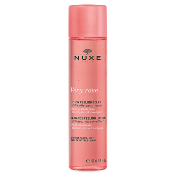Nuxe Very rose Lotion Peeling Eclat Nuit 150 ml - Pharmacie Agnès Praden à Alès