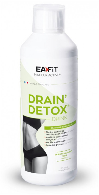 Eafit Drain' Detox Drink 500 ml - Pharmacie Agnès Praden à Alès