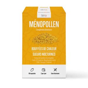 Léro MénoPollen 60 Capsules - Pharmacie Agnès Praden à Alès