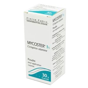 Pierre Fabre Mycoster 1 %, Poudre Pour Application Cutanée - Flacon 30g - Pharmacie Agnès Praden à Alès