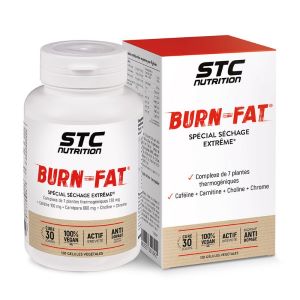 Ineldéa Stc Nutrition Burn Fat Spécial Séchage Extrême 120 Gélules - Pharmacie Agnès Praden à Alès