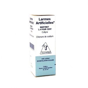 Teofarma Larmes Artificielles Martinet 1,4 %, Collyre - Flacon 10 ml - Pharmacie Agnès Praden à Alès