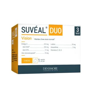 Suveal Duo Vision 90 Capsules - Pharmacie Agnès Praden à Alès