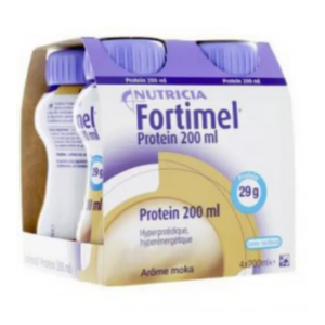 Fortimel Protein Moka 4 x 200 ml - Pharmacie Agnès Praden à Alès