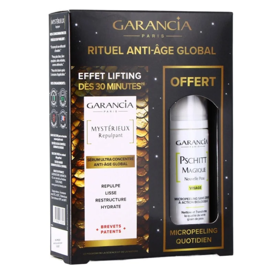 Garancia Coffret Rituel Anti-Âge Global 30ml + Nettoyant Pschitt Offert 30ml - Pharmacie Agnès Praden à Alès