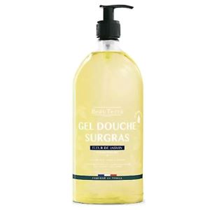 BeauTerra Gel Douche Surgras Fleur de Jasmin 1 L - Pharmacie Agnès Praden à Alès