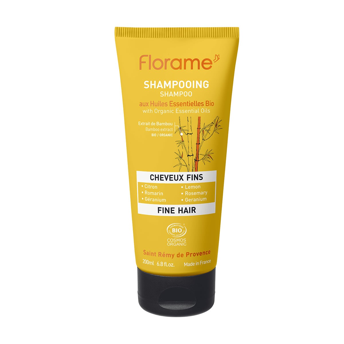Florame shampooing bio cheveux fins 200ml - Pharmacie Agnès Praden à Alès