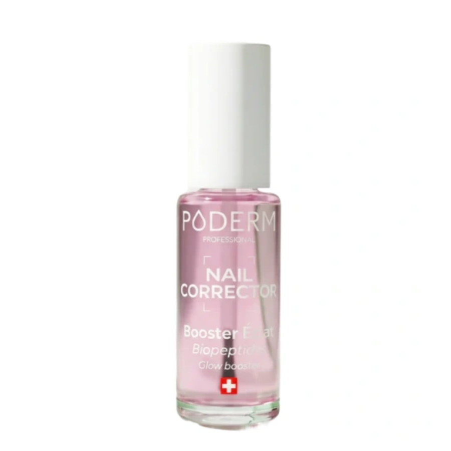 Poderm Vernis Nail Corrector Booster Éclat Biopeptides 8 ml - Pharmacie Agnès Praden à Alès