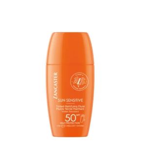 Lancaster Fluide Teinté Matifiant Spf50 30ml Sun Sensitive - Pharmacie Agnès Praden à Alès