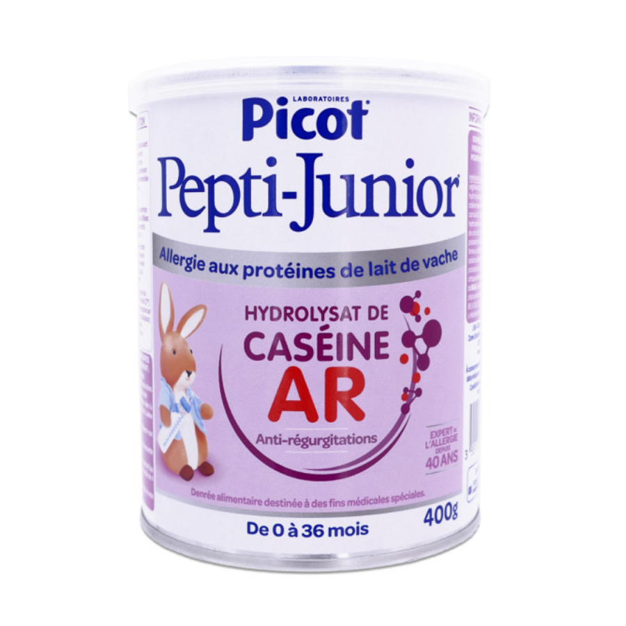 Pepti Junior Hydrolysat de Caséine AR De 0 à 36 Mois 400g - Pharmacie Agnès Praden à Alès