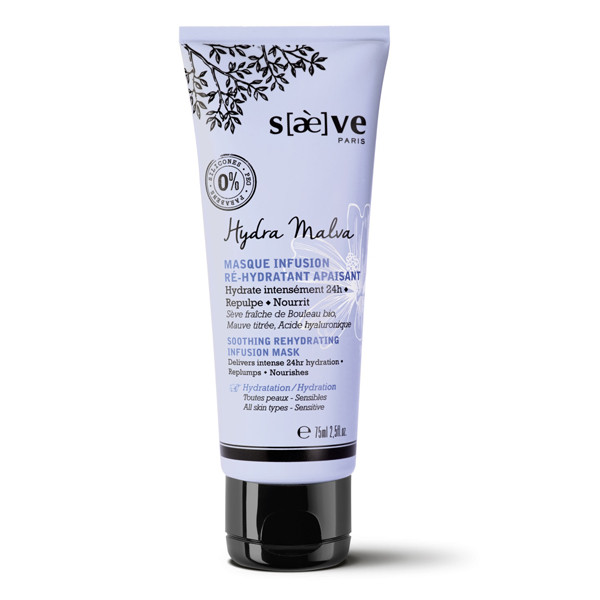 Saeve hydra malva masque infusion ré-hydratant apaisant 75ml - Pharmacie Agnès Praden à Alès