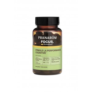 Pranarôm Aromaboost Focus Concentration 60 Capsules - Pharmacie Agnès Praden à Alès