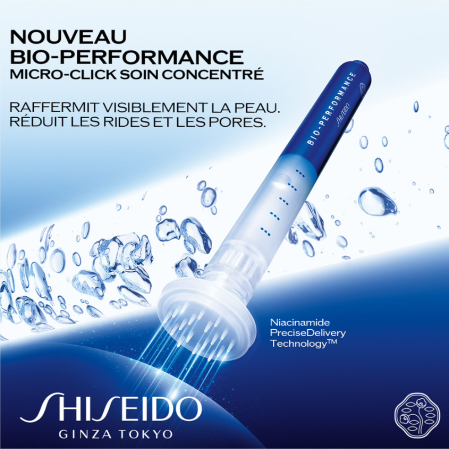 Shiseido Micro-Click Bio-Performance  - Pharmacie Agnès Praden à Alès