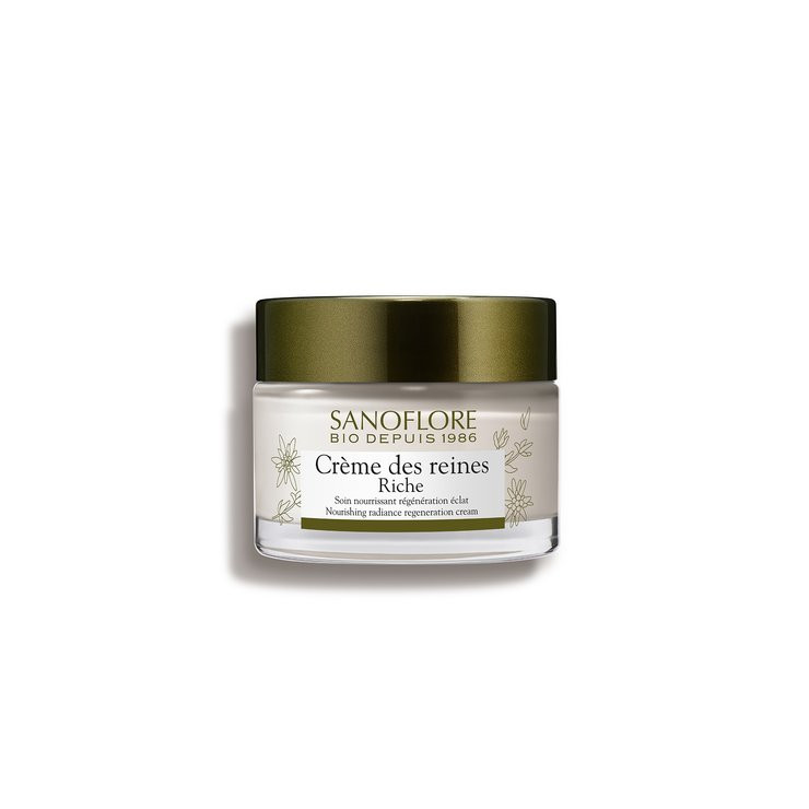 Sanoflore Crème des Reines Riche Bio - Peaux Sèches, 50ml - Pharmacie Agnès Praden à Alès