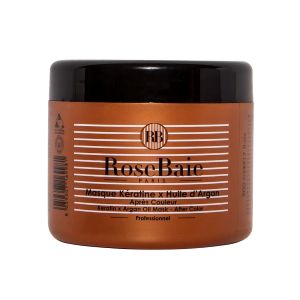 Rosebaie Huile d'Argan Masque kératine Cheveux Colorés 500ml - Pharmacie Agnès Praden à Alès