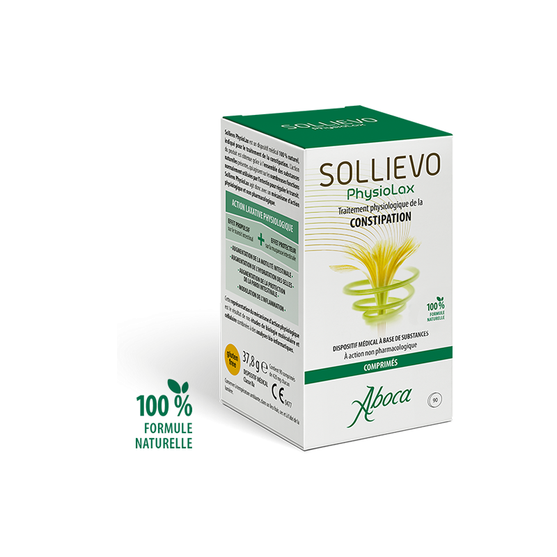 Aboca Sollievo Physiolax 90 comprimés - Pharmacie Agnès Praden à Alès