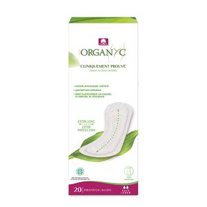 Organyc Protège-Slip Extra Long Coton Bio x20 - Pharmacie Agnès Praden à Alès