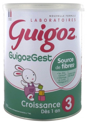 Guigoz GuigozGest Croissance 3 Lait DES 12 mois 800g - Pharmacie Agnès Praden à Alès