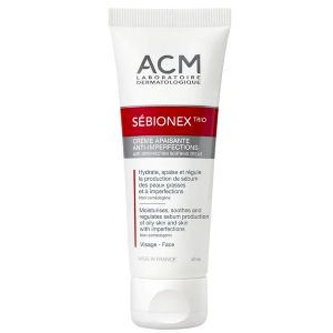 Acm Sébionex Trio Crème Apaisante Anti imperfections 40ml - Pharmacie Agnès Praden à Alès