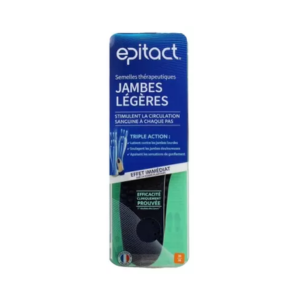 Epitact Semelles Thérapeutiques Jambes Légères - Taille : 36-38 - Pharmacie Agnès Praden à Alès