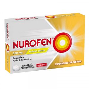 Nurofen 200mg Comprimés Orodispersibles x12 - Pharmacie Agnès Praden à Alès