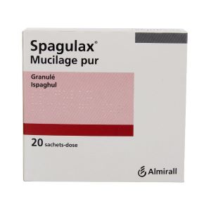  Spagulax Mucilage Pur Granulés - 20 Sachets 10 g - Pharmacie Agnès Praden à Alès
