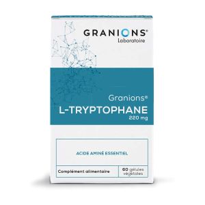 Laboratoire des Granions L-tryptophane 60 Gélules - Pharmacie Agnès Praden à Alès