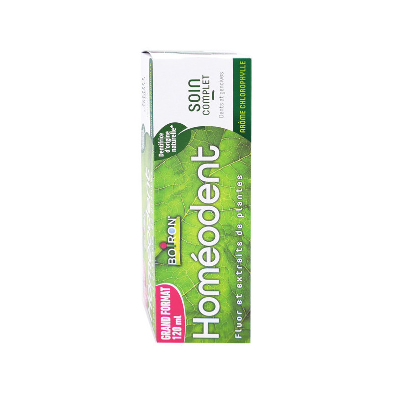 Homeodent Dentifrice soin complet Chlorophylle120ml - Pharmacie Agnès Praden à Alès