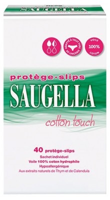 Saugella cotton touche 40 protège-slips - Pharmacie Agnès Praden à Alès