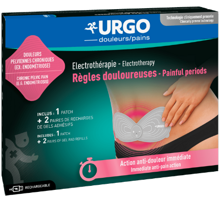 Urgo Electrothérapie Règles douloureuses rechargeable - Pharmacie Agnès Praden à Alès