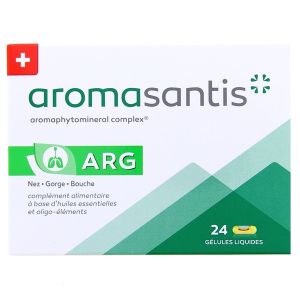 Santis Lab Aromasantis ARG 24 gélules - Pharmacie Agnès Praden à Alès