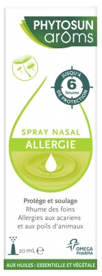Phytosun Arôms Spray Nasal Allergie 20 ml - Pharmacie Agnès Praden à Alès
