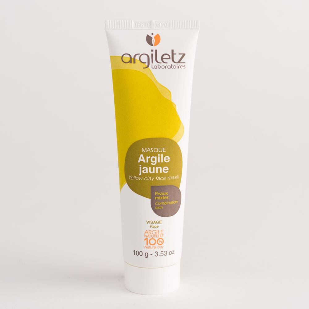 Argiletz Masque à l'Argile Jaune 100g - Pharmacie Agnès Praden à Alès