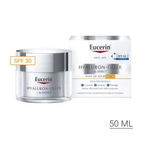 Eucerin Hyaluron-Filler X3 EFFECT Soin de Jour SPF 30 50ml - Pharmacie Agnès Praden à Alès
