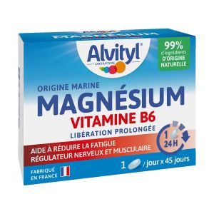 Urgo Alvityl Magnésium Vitamine B6 45 Comprimés - Pharmacie Agnès Praden à Alès