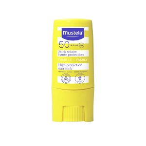 Mustela Stick Solaire Haute Protection SPF50 Famille 9 ml - Pharmacie Agnès Praden à Alès