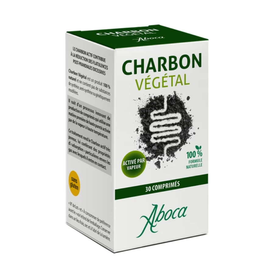 Aboca Charbon Végétal comprimés - Pharmacie Agnès Praden à Alès