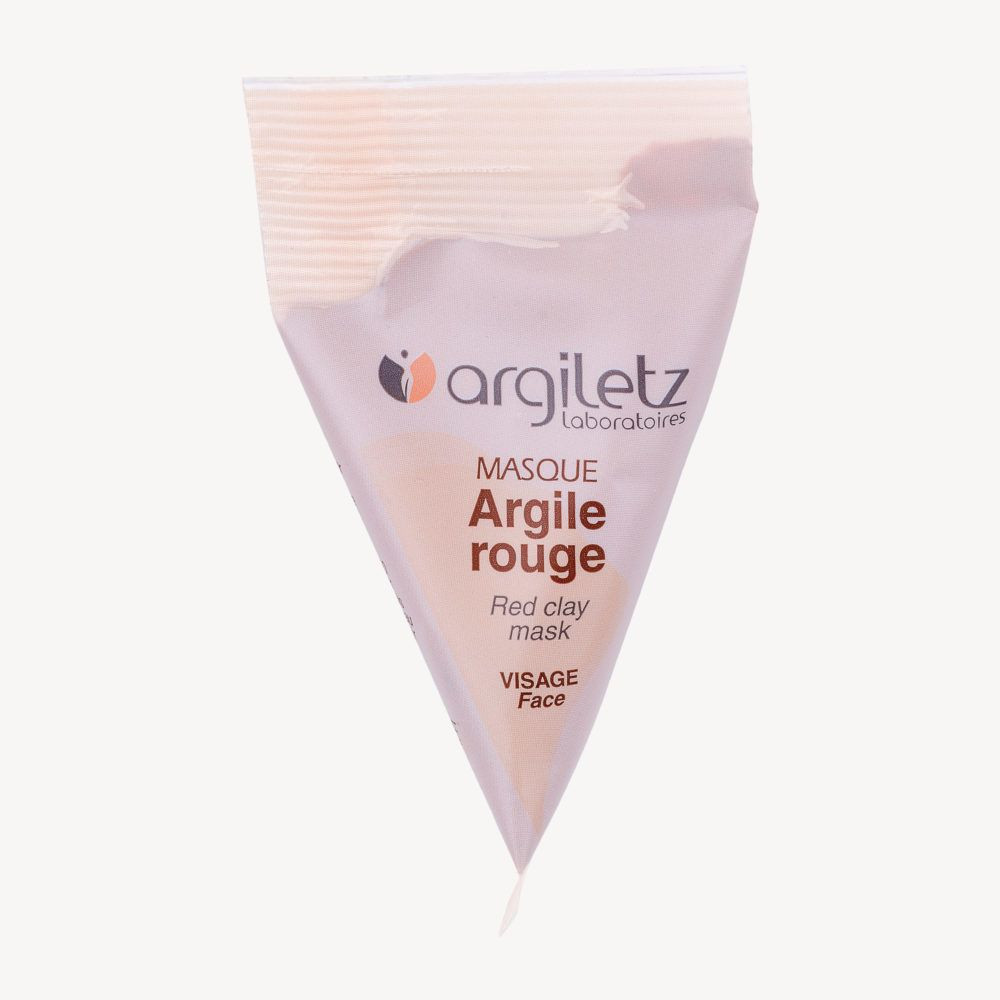 Argiletz Masque Argile Rouge Berlingot 15ml - Pharmacie Agnès Praden à Alès
