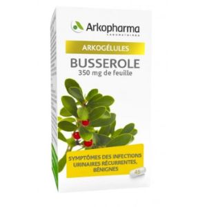 Arkopharma Arkogélules Busserole Flacon 45 Gélules - Pharmacie Agnès Praden à Alès