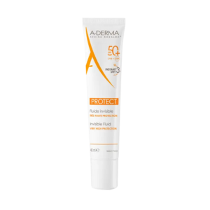 A-Derma Protect Fluide Invisible SPF50+ 40ml - Pharmacie Agnès Praden à Alès